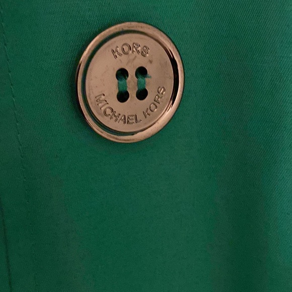 Michael Kors Trench Coat - Green - Picture 5 of 7